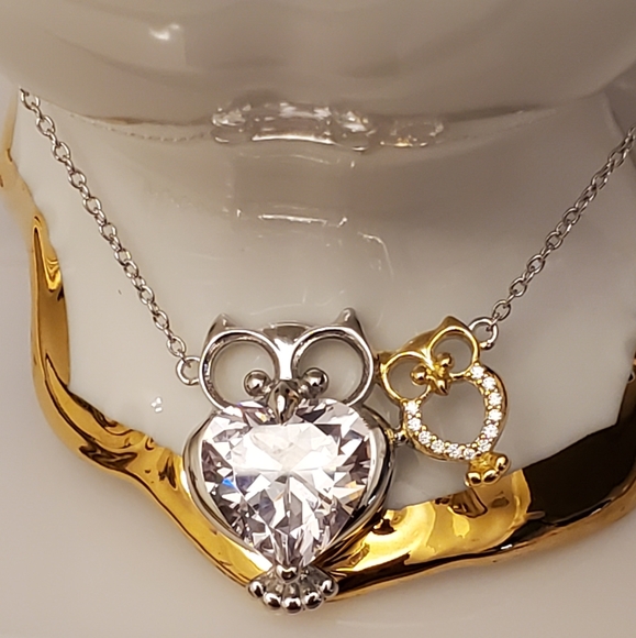 New Large Diamond Paired Owl Buddies - Picture 6 of 11